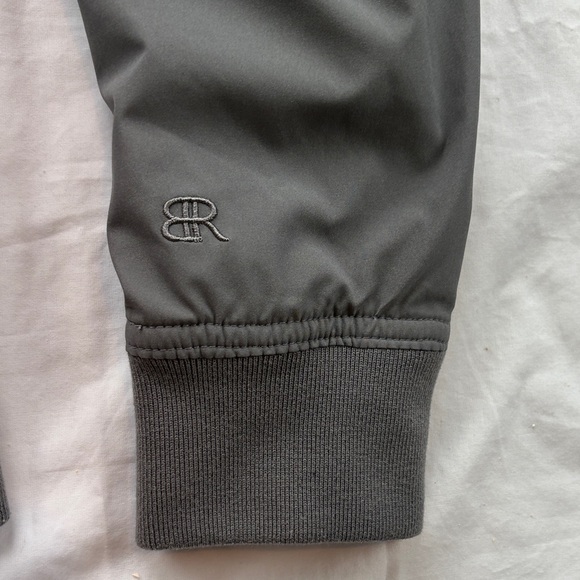 Banana Republic Charcoal Bomber Jacket Men’s Medium - Picture 3 of 10